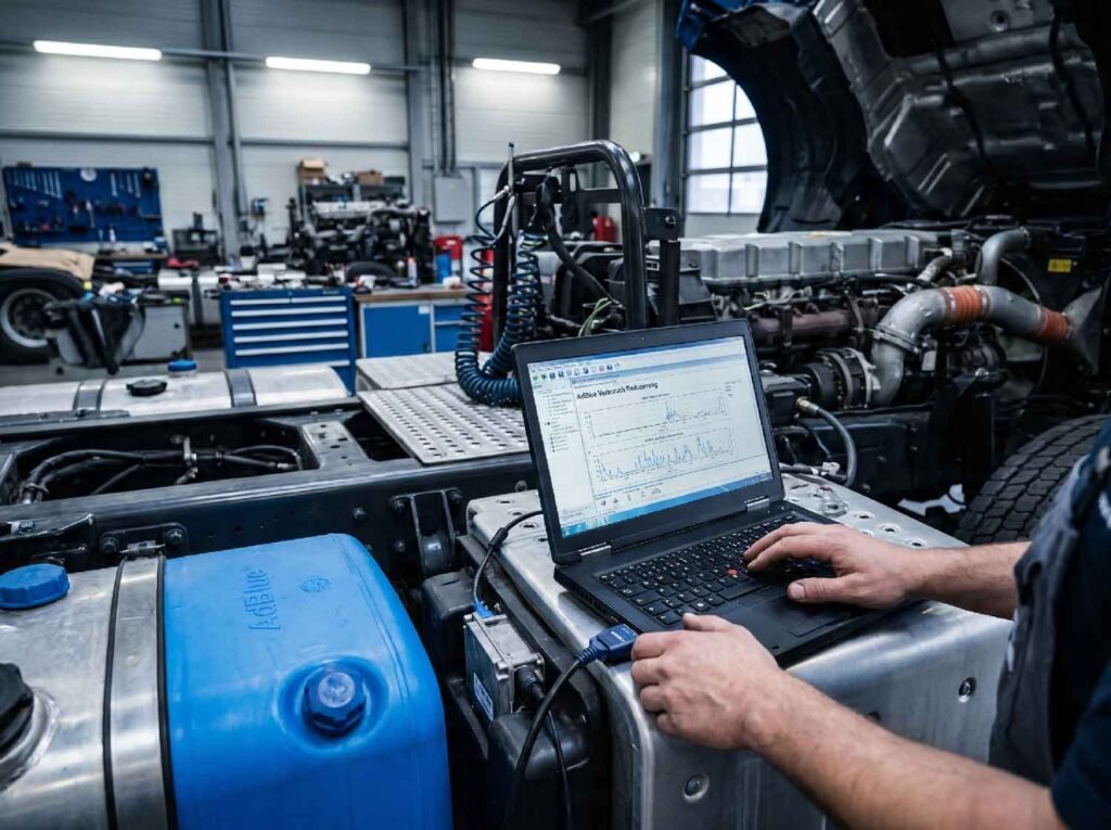 LKW Ad Blue Verbrauch reduzieren